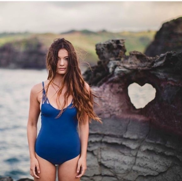 Acacia swimwear psychedelic leaf Capetown onepiece - Picture 10 of 14